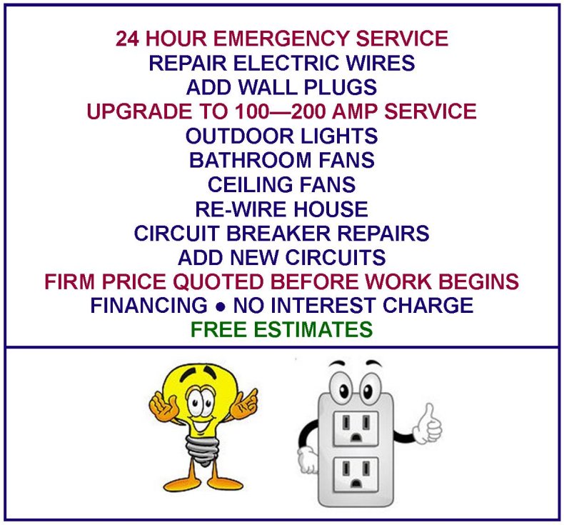 Licensed Electric Repair Contractor